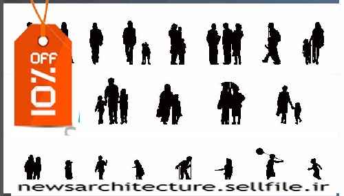  بلوک اتوکد انسان 2