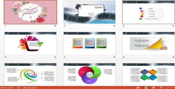 
	قالب پاورپوينت زیبا سینمایی
