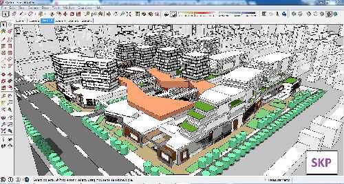 مرکز خرید 3 بعدی اسکچاپی ...... مجموعه تجاری اداری و هتل ...... B5 ..... شامل (تنها) فایل 3 بعدی اسکچاپی ..... کلیپ را مشاهده نمایید.