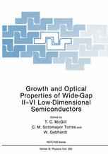 Growth and Optical Properties of Wide-Gap II–VI Low-Dimensional Semiconductors