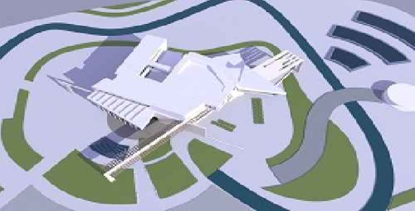 پروژه آماده مرکز تحقیقات بهمراه فایل تری دی و پلان  برش   نما  سایت پلان 