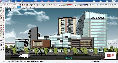 مرکز خرید 3 بعدی اسکچاپی ...... مجموعه تجاری اداری مسکونی ...... B7 ..... شامل (تنها) فایل 3 بعدی اسکچاپی ..... کلیپ را مشاهده نمایید.