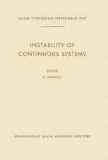 Instability of Continuous Systems: Symposium Herrenalb (Germany) September 8–12, 1969