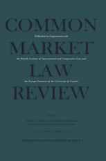 Common Market Law Review: Sijthoff Award 1978 European Law Essay