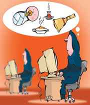 
	تحقیق بررسی شاغل بودن زنان خانه دار در اجتماع و خانواده
