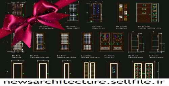بلوک اتوکد در ساختمان 1
