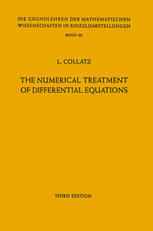 The Numerical Treatment of Differential Equations