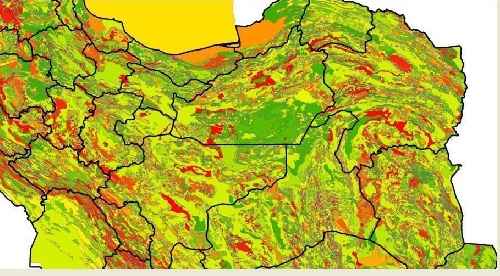 نقشه زمین شناسی کل کشور 