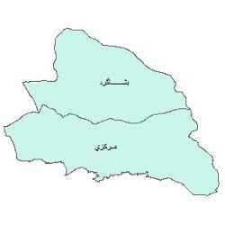 
	نقشه ی بخش های شهرستان جاسک
