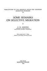Some Remarks on Selective Migration