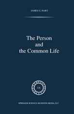 The Person and the Common Life: Studies in a Husserlian Social Ethics