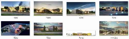 پروژه موزه فرش شامل فایل کد پلان ها + رندرهای پروژه + مدل 3 بعدی پروژه بصورت فایل تری دی مکس