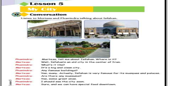 
	فیلم آموزش کامل درس پنجم زبان انگلیسی هشتم (My City: شهرمن)
