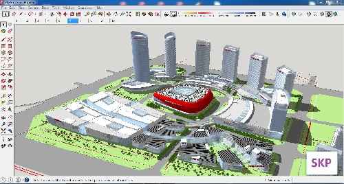 مرکز خرید 3 بعدی اسکچاپی ...... مجموعه تجاری اداری مسکونی ...... B8 ..... شامل (تنها) فایل 3 بعدی اسکچاپی ..... کلیپ را مشاهده نمایید.