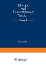 Physics and Contemporary Needs: Volume 4