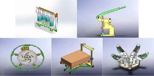 20 مکانیسم شبیه سازی شده در نرم افزار سالیدورکز 