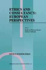 Ethics and Consultancy: European Perspectives
