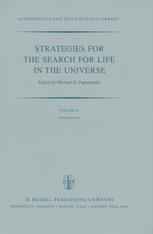 Strategies for the Search for Life in the Universe: A Joint Session of Commissions 16, 40, and 44, Held in Montreal, Canada, During the IAU General As