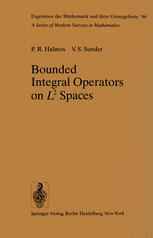 Bounded Integral Operators on L 2 Spaces