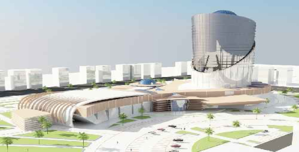 پروژه مجتمع فرهنگی چند منظوره شماره 4 شامل رندرهای پروژه + فایل کد نماها و پلانهای پروژه