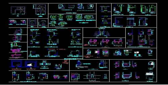 فایل اتوکد استانداردهای طراحی برای افراد معلول