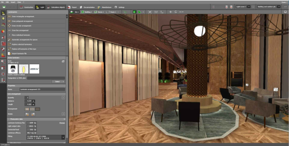 
	طرح روشنایی داخلی منزل با دیالوکس Dialux
