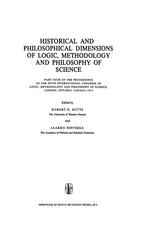 Historical and Philosophical Dimensions of Logic, Methodology and Philosophy of Science: Part Four of the Proceedings of the Fifth International Congr