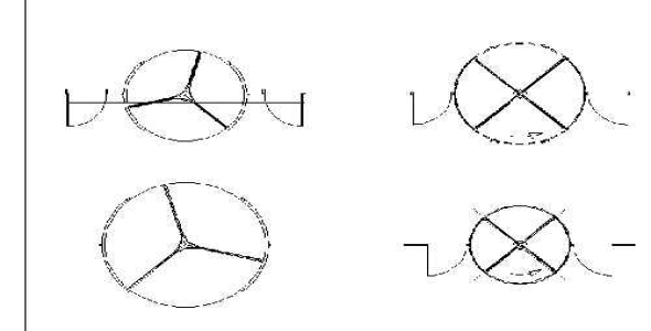 فایل اتوکد آبجکت انواع درهای چرخان