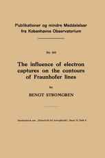 The influence of electron captures on the contours of Fraunhofer lines
