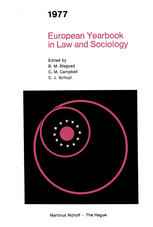 European Yearbook in Law and Sociology 1977