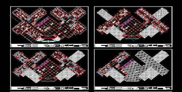  نقشه معماری بیمارستان 200 تختخوابی