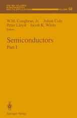 Semiconductors: Part I