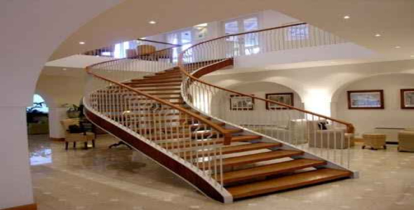  پاورپوینت پله , پله های گرد يا پله ‌های پيچ