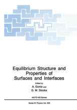 Equilibrium Structure and Properties of Surfaces and Interfaces