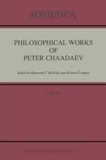 Philosophical Works of Peter Chaadaev