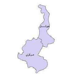 
	نقشه ی بخش های شهرستان فاروج
