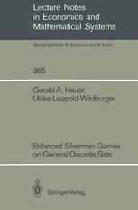 Balanced Silverman Games on General Discrete Sets