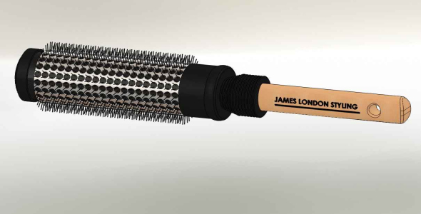 
	برس طراحی شده در سالیدورک و کتیا
