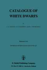 Catalogue of White Dwarfs