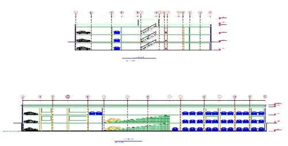 پلان پارکینگ طبقاتی