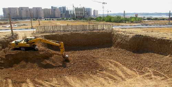 پاورپوینت کامل وجامع با عنوان گودبرداری و سازه های نگهبان در 48 اسلاید