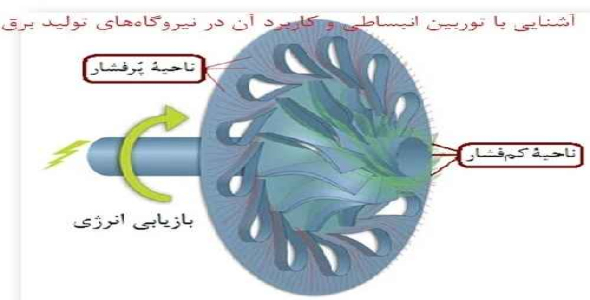 پاورپوینت کامل و جامع با عنوان آشنایی با توربین انبساطی و کاربرد آن‌ در نیروگاه‌های تولید برق در 42 اسلاید