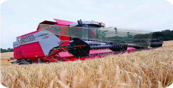 پروژه طرز کار کمباین غلات