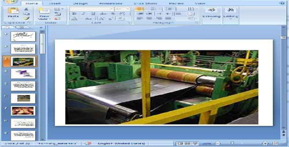 دانلود پاورپوینت روشهای فرم دهی فلزات - 32 اسلاید