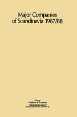 Major Companies of Scandinavia 1987/88