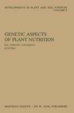 Genetic Aspects of Plant Nutrition: Proceedings of the First International Symposium on Genetic Aspects of Plant Nutrition, Organized by the Serbian A