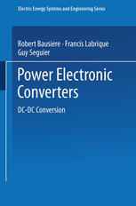 Power Electronic Converters: DC-DC Conversion