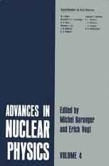 Advances in Nuclear Physics: Volume 4