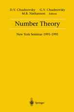 Number Theory: New York Seminar 1991–1995