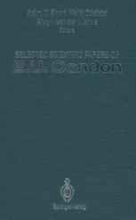 Selected Scientific Papers of E.U. Condon